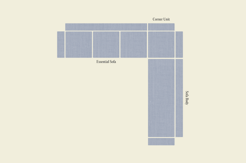 Expansion Kit: 7 Seat Corner Sectional