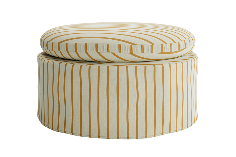Slipcover: The Evergreen Ottoman