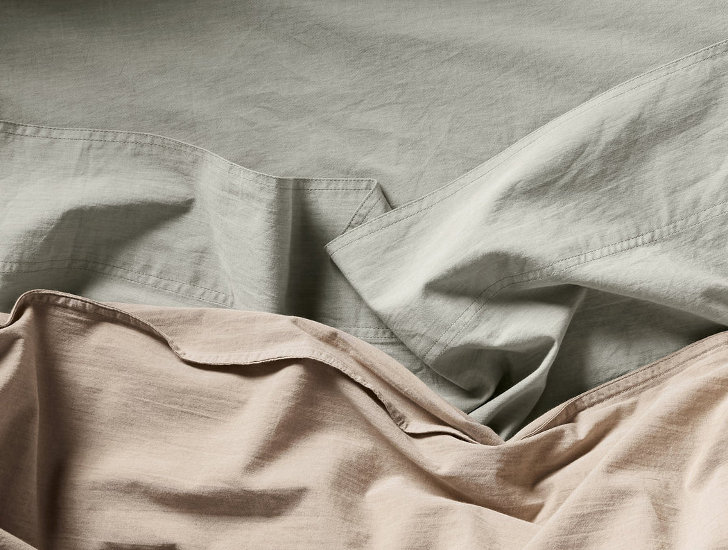 Organic Crinkled Percale™ Sheet Set