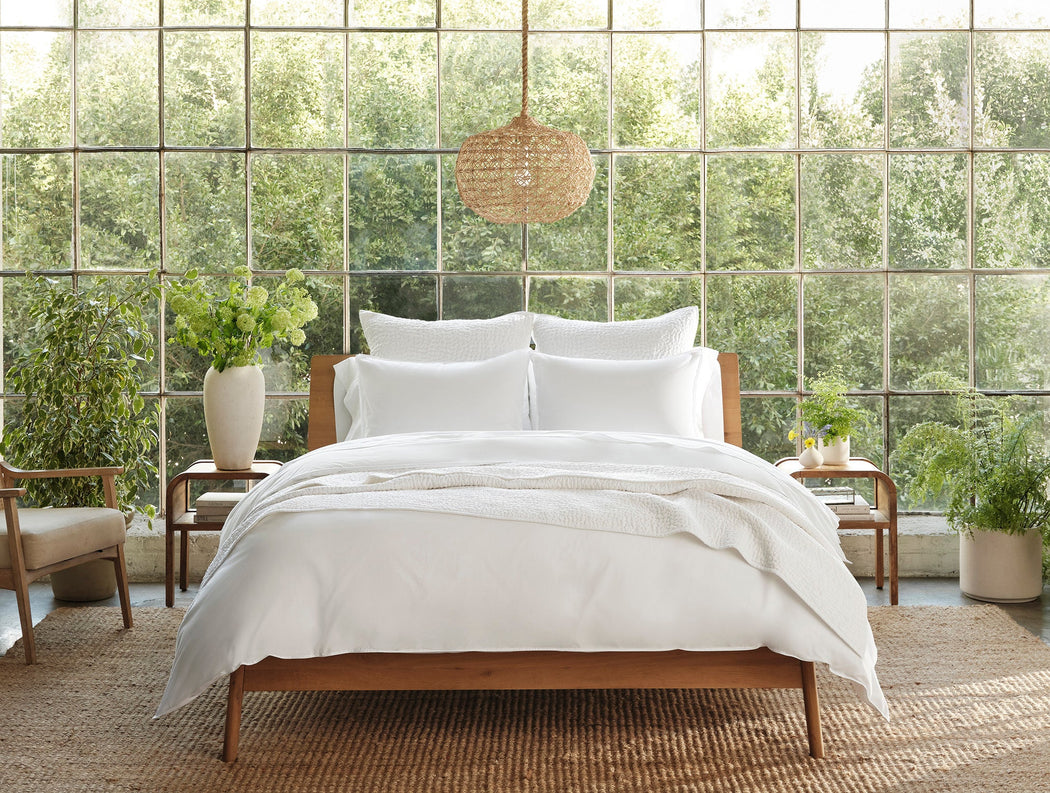 Organic Crinkled Percale™ Duvet Set
