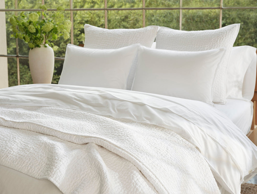 Organic Crinkled Percale™ Duvet Set