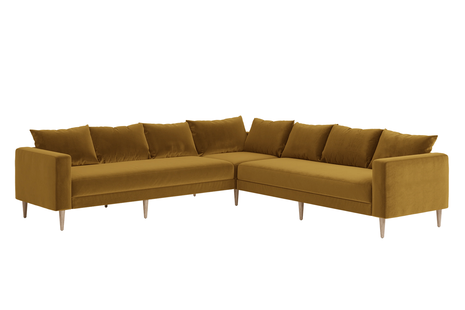 The Essential Corner Sectional (7 Seat) in Upcycled Poly